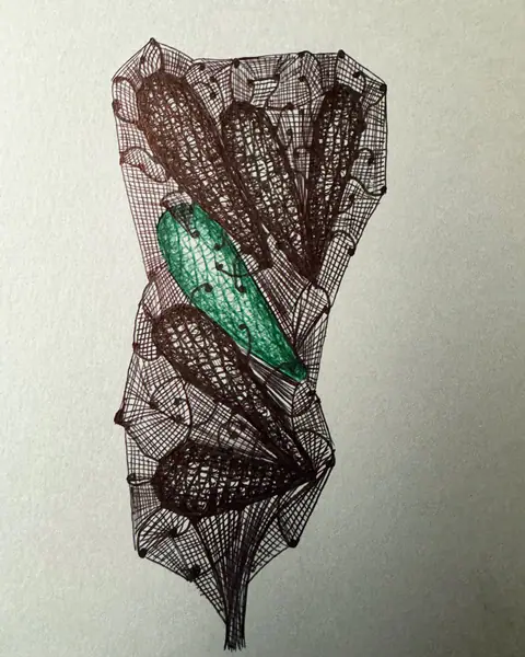 Mon jardin intérieur, dessin 9